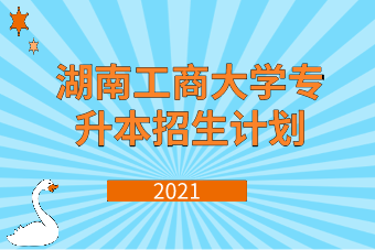2021年湖南工商大学专升本招生计划