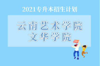 2021年云南藝術(shù)學(xué)院文華學(xué)院專升本招生計(jì)劃匯總表一覽